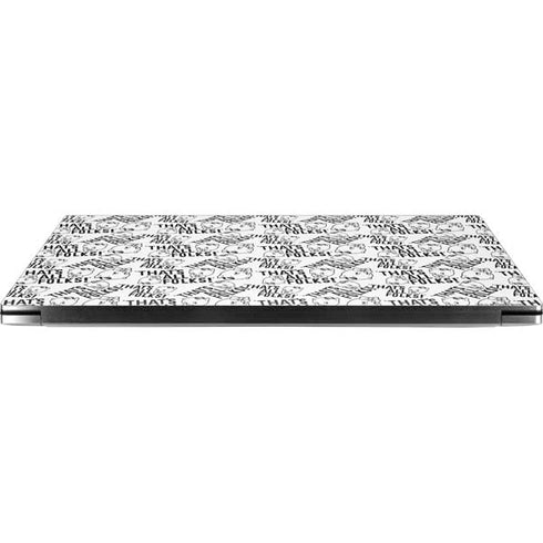 Looney Tunes Porky Pig Black and White Dell XPS Skin